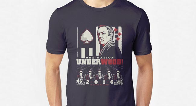 Frank Underwood shirt Netflix