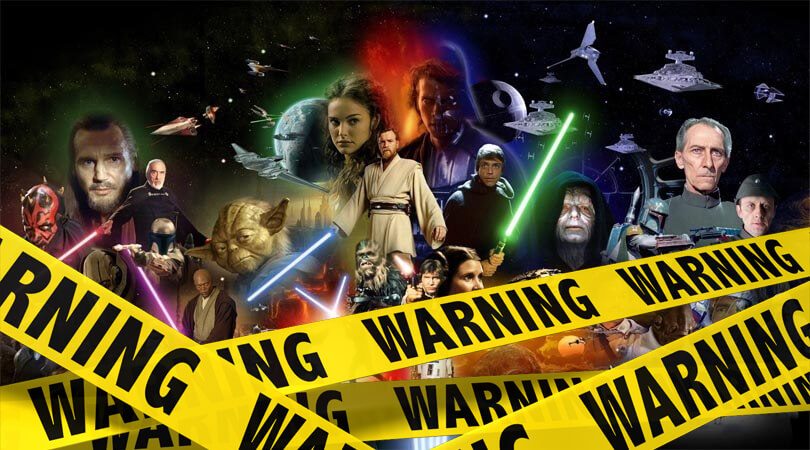 Verwijderalarm Star Wars Netflix