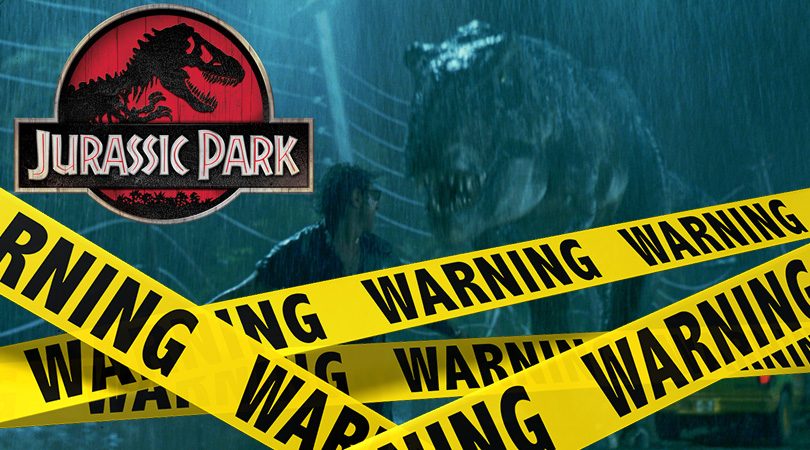 Verwijderalarm Jurassic Park