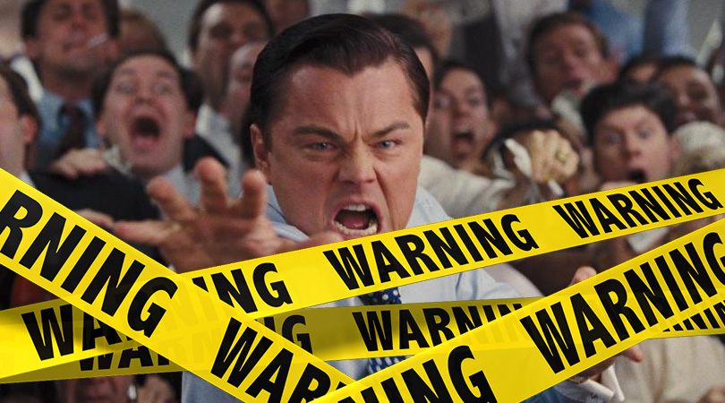 The Wolf of Wall Street Verwijderalarm