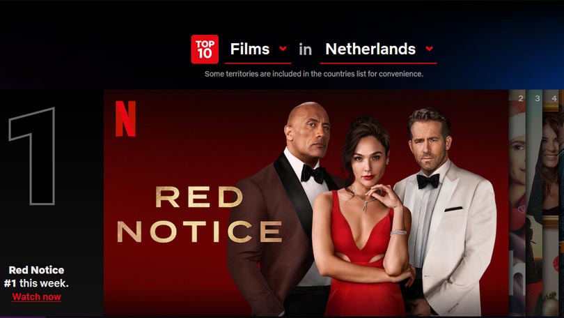 Top10 Nederland Netflix